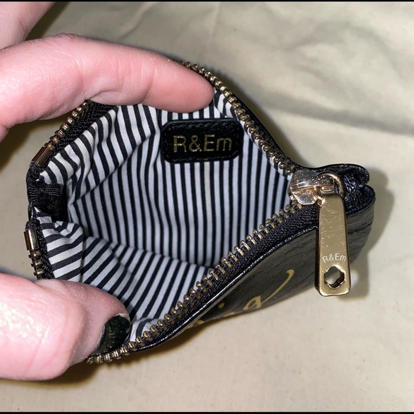 “Darling” small black pouch - Picture 2 of 3